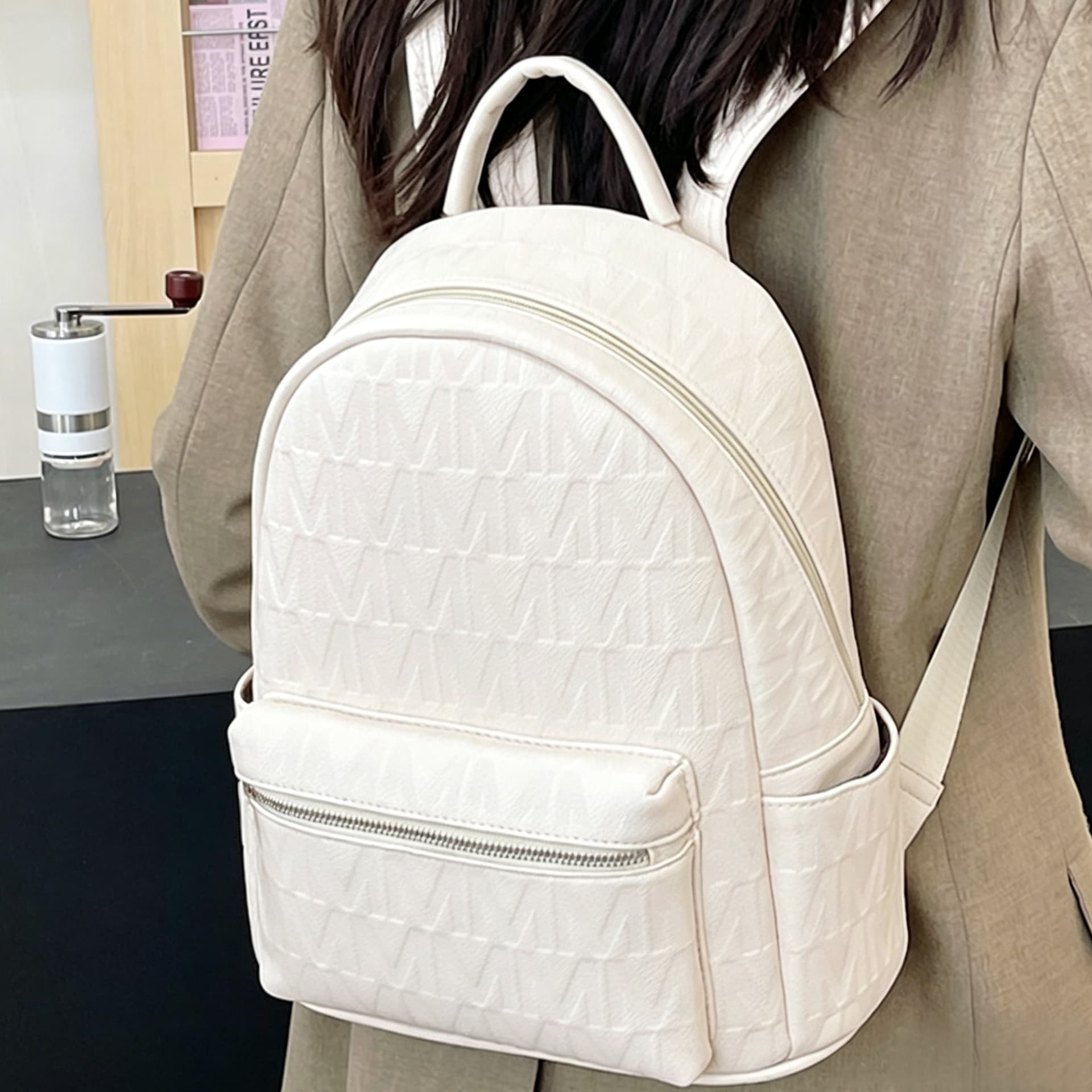 Рюкзак Tonlion ПУ (полиуретан) Рюкзаки Обычный (стандартный) Women's White - изображение 5