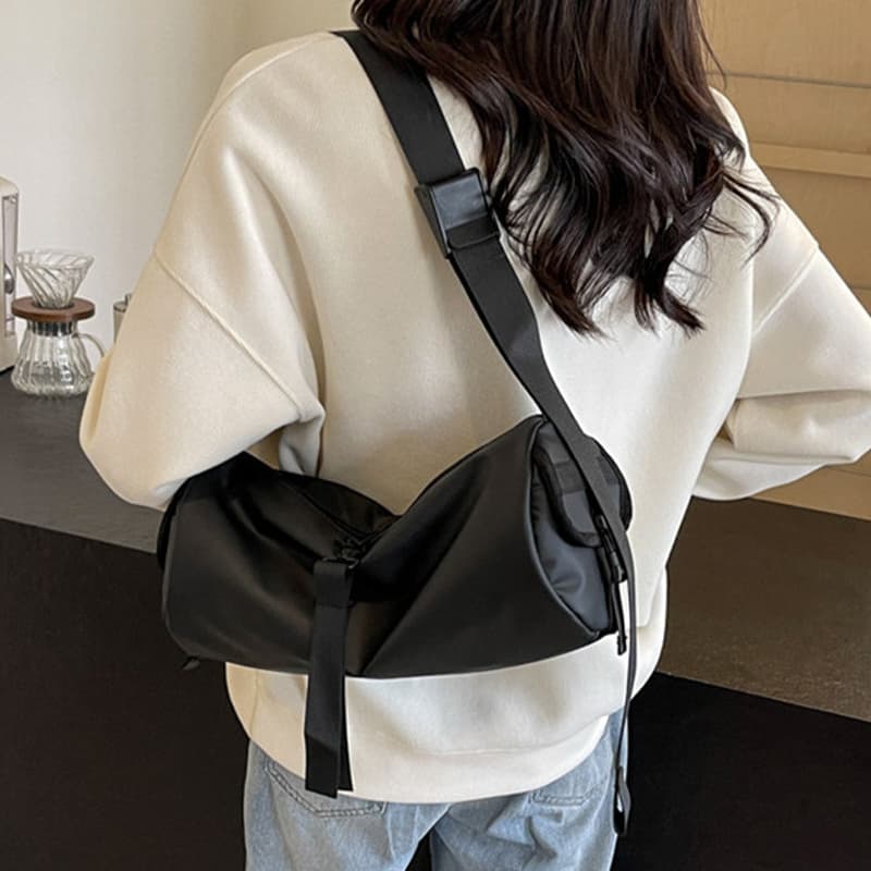 Сумка через плечо Tonlion Crossbody Bag Black Unisex - изображение 5