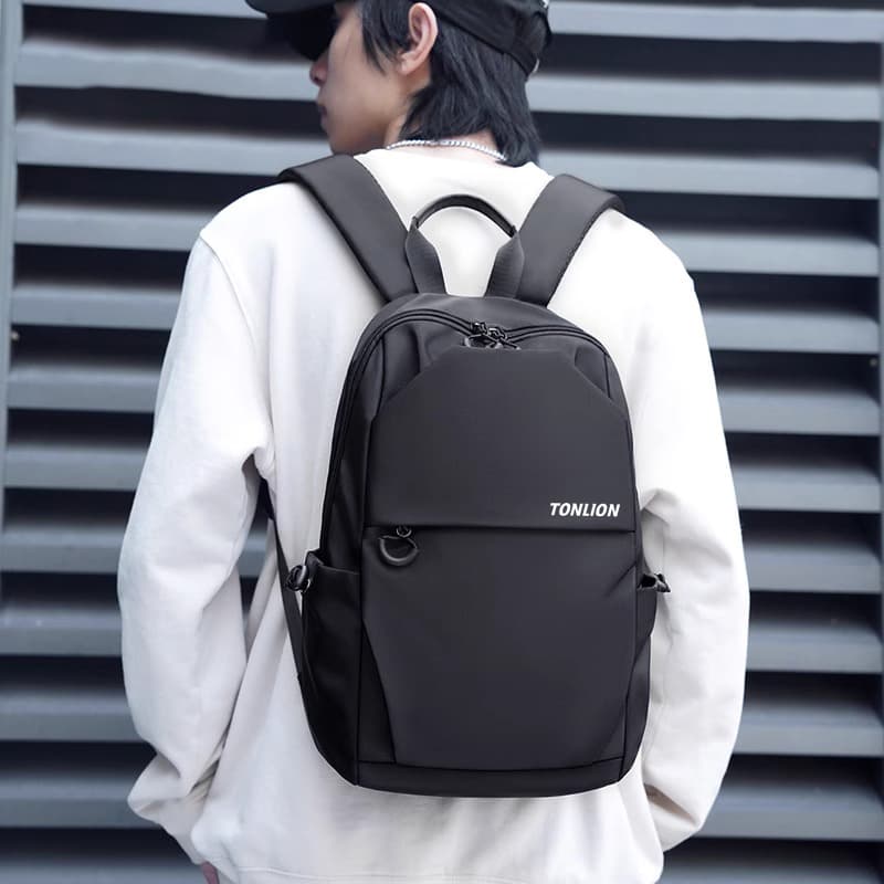 Рюкзак Tonlion Oxford Backpack Unisex Black Tonlion Оксфорд Рюкзак Унисекс Черный - изображение 5