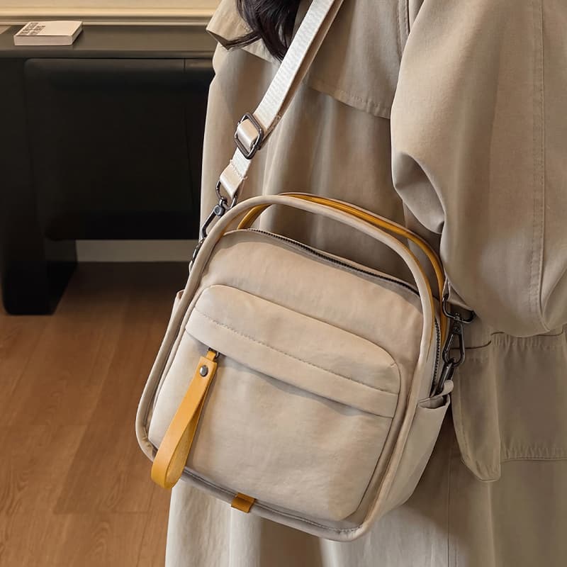 Сумка Tonlion Ткань из нейлона Сумки Women's White - изображение 5