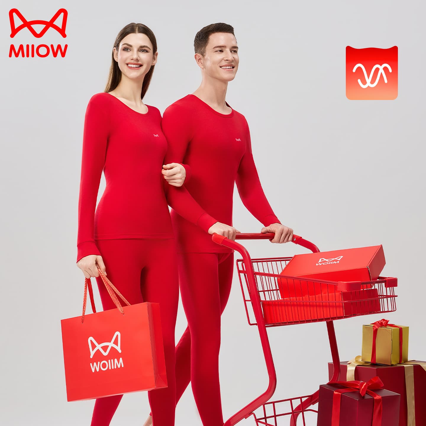 Трусы MIIOW Prosperity Zodiac Year Collection Термический Набор волшебных цветов Женский - изображение 2