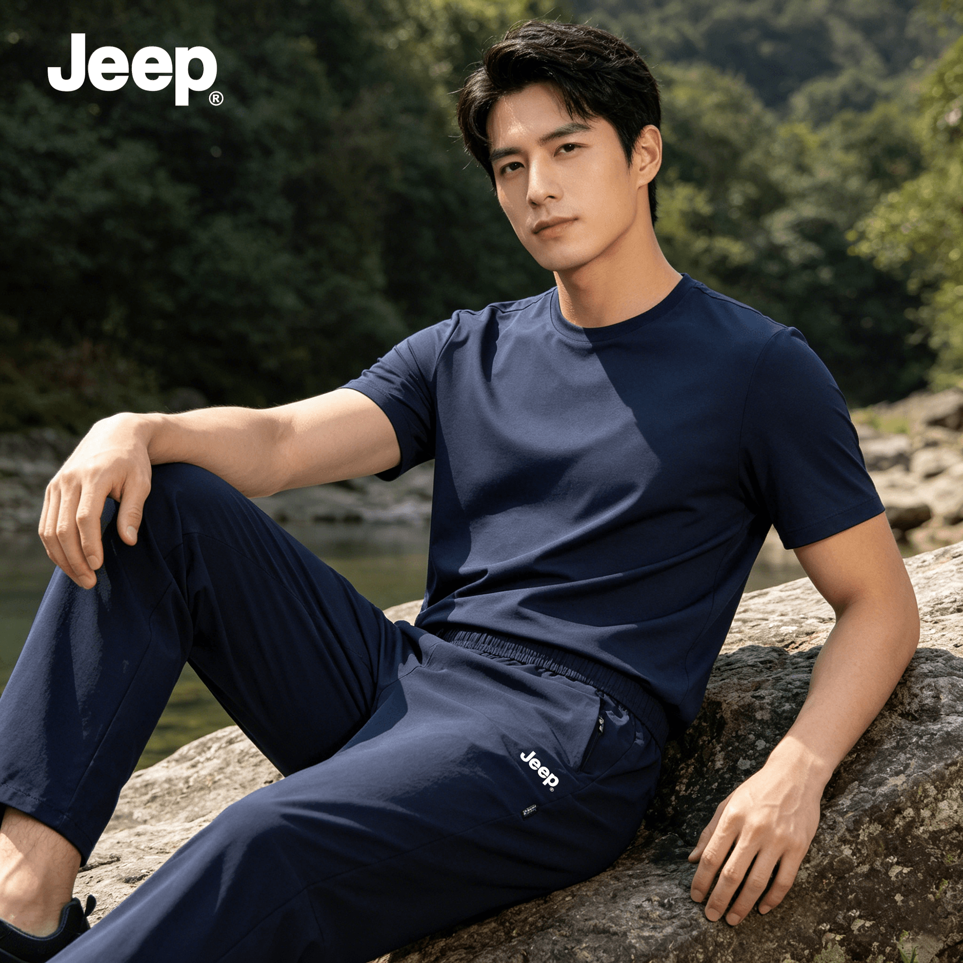 Штаны Jeep Urban Casual Мужской Повседневные брюки - изображение 4