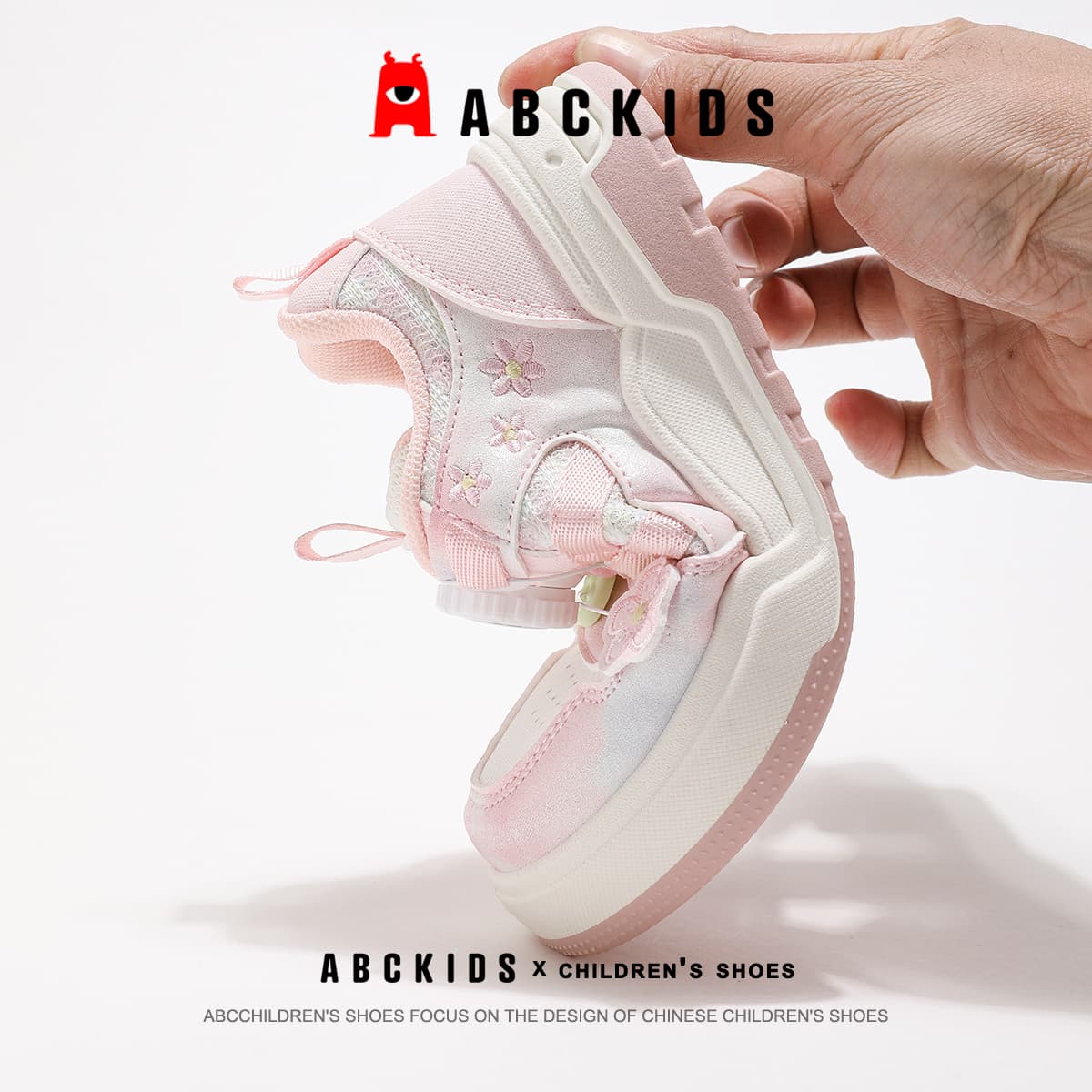 Кроссовки ABC KIDS Противоскользящие амортизирующие и легкие кроссовки с низким верхом для повседневной жизни для детей - изображение 2