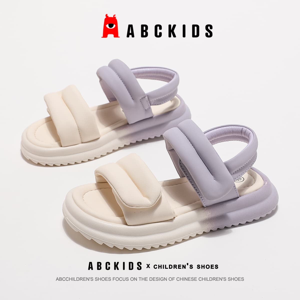 Сандалии ABC KIDS Антискользящий Амортизация и легкость Children's Сандалии Детский - изображение 2