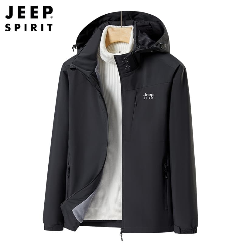 Ветровка JEEP SPIRIT Outdoor Commute Мужской тренч - изображение 2