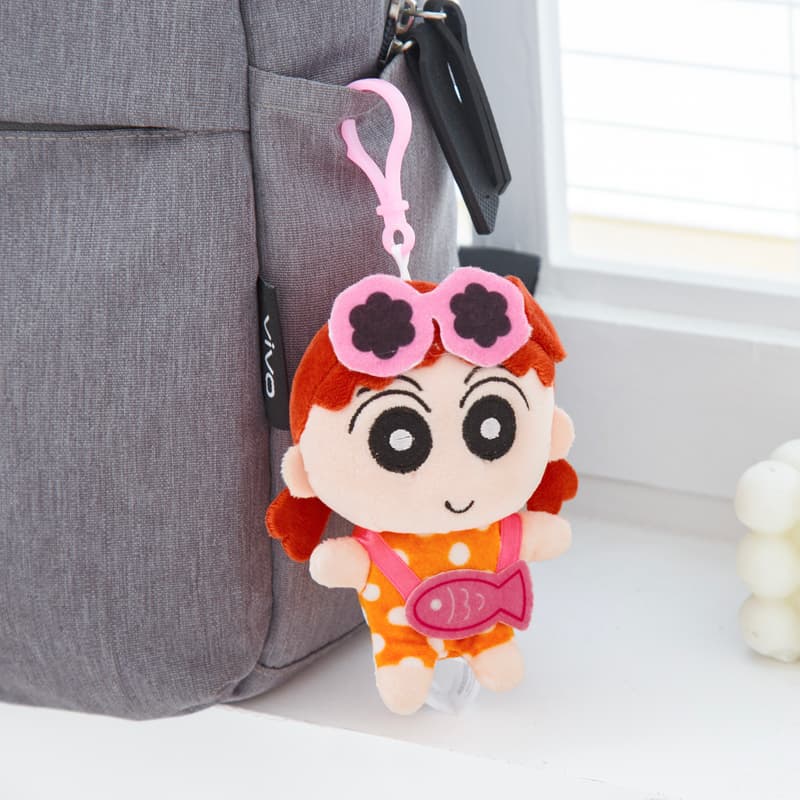 Crayon Shinchan Милый стиль Креативный Купальник Милый мультяшный CHUBBY Куклы Плюшевый Украшение Высота 10 см - изображение 2