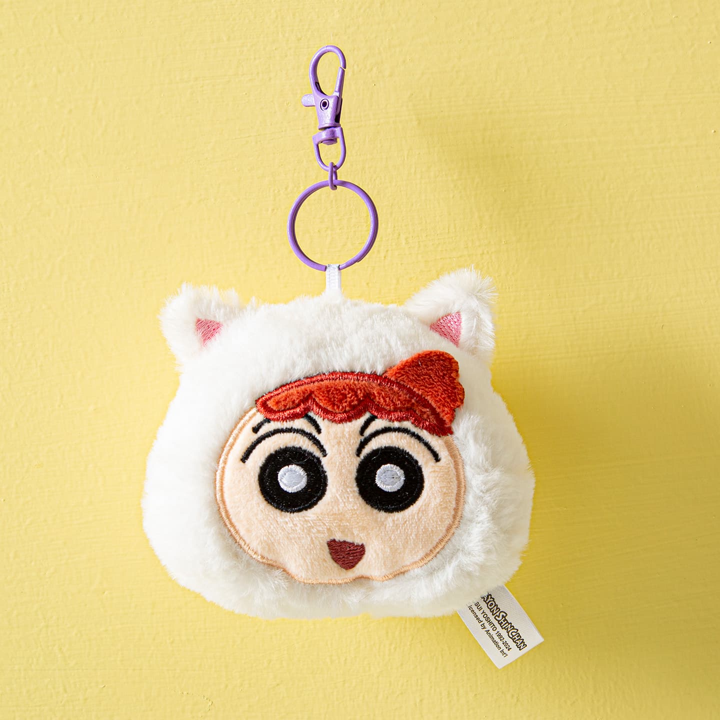 Crayon Shinchan Кроличий мех Животные Трансформирующаяся Кошка Адай Брелок Украшение Для сопровождения Плюшевые брелки - изображение 25