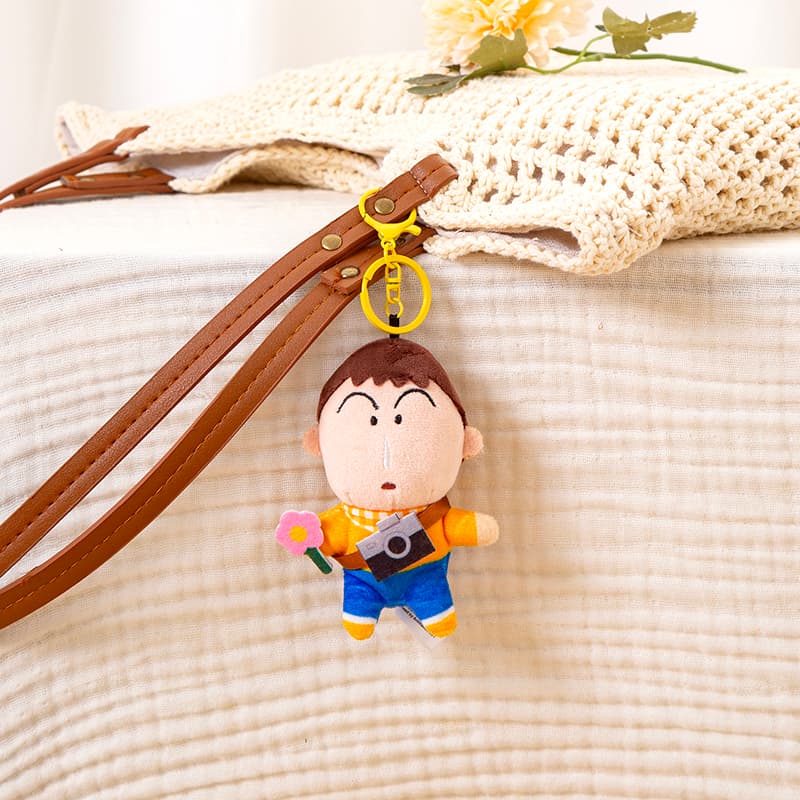 Crayon Shinchan Синносукэ Нохара А Дай BAICYCLE Карандаш SHIN Chan Маленький Украшение Мягкие брелоки-игрушки - изображение 3