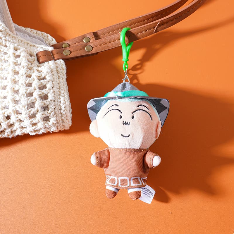 Crayon Shinchan Western Denim Collection Милый стиль Xiaoxin A Dai FENGJIAN Zhengnan Украшение Мягкие брелоки-игрушки - изображение 2