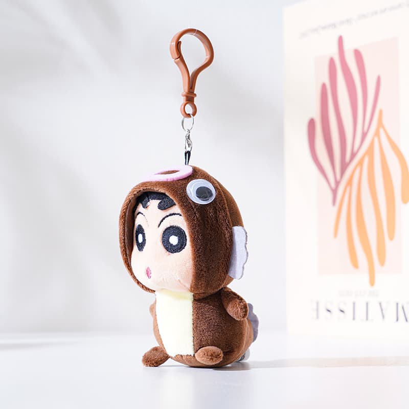 Crayon Shinchan Fish and Shrimp Collection Мягкие брелоки-игрушки Высота 10 см - изображение 5