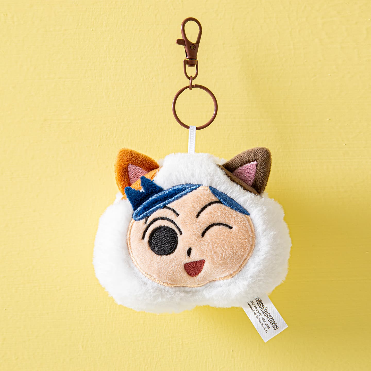 Crayon Shinchan Кроличий мех Животные Трансформирующаяся Кошка Адай Брелок Украшение Для сопровождения Плюшевые брелки - изображение 22