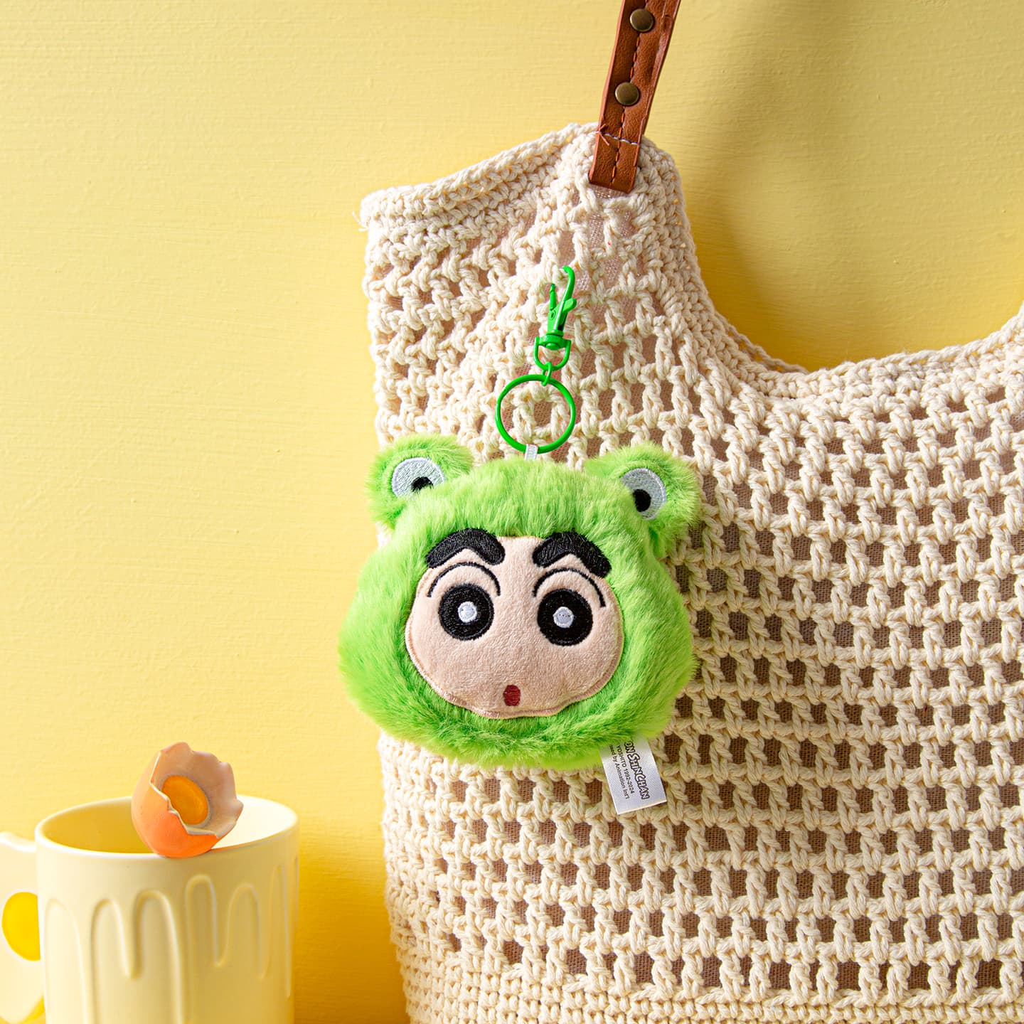 Crayon Shinchan Кроличий мех Животные Трансформирующаяся Кошка Адай Брелок Украшение Для сопровождения Плюшевые брелки - изображение 10