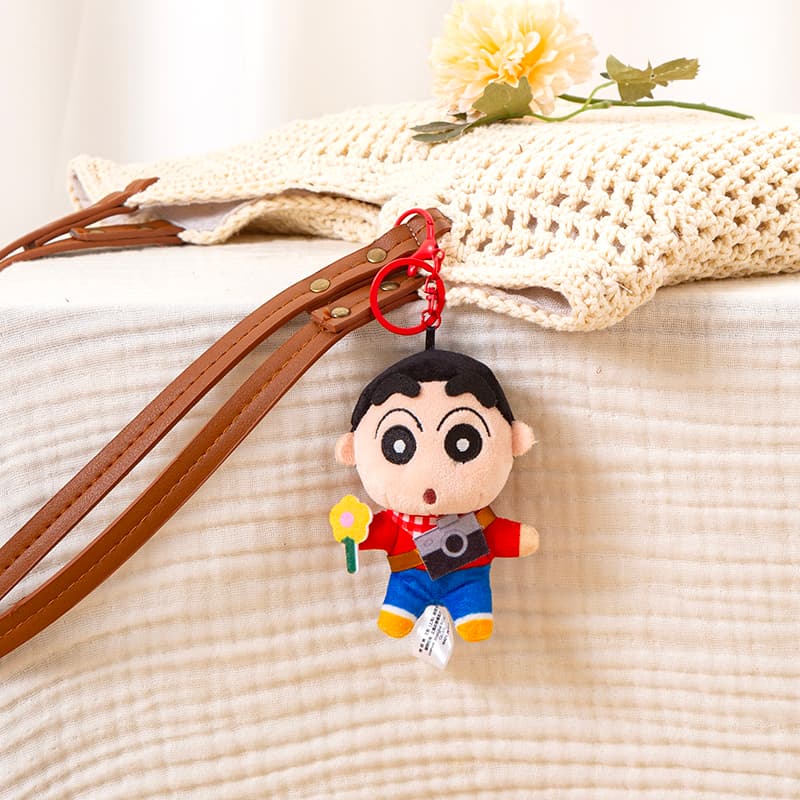 Crayon Shinchan Синносукэ Нохара А Дай BAICYCLE Карандаш SHIN Chan Маленький Украшение Мягкие брелоки-игрушки - изображение 4
