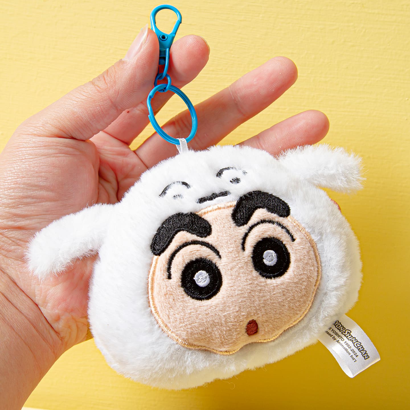 Crayon Shinchan Кроличий мех Животные Трансформирующаяся Кошка Адай Брелок Украшение Для сопровождения Плюшевые брелки - изображение 13
