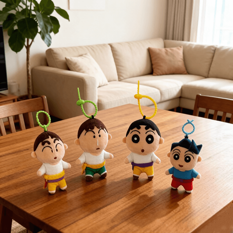 Crayon Shinchan Мягкие брелоки-игрушки - изображение 2