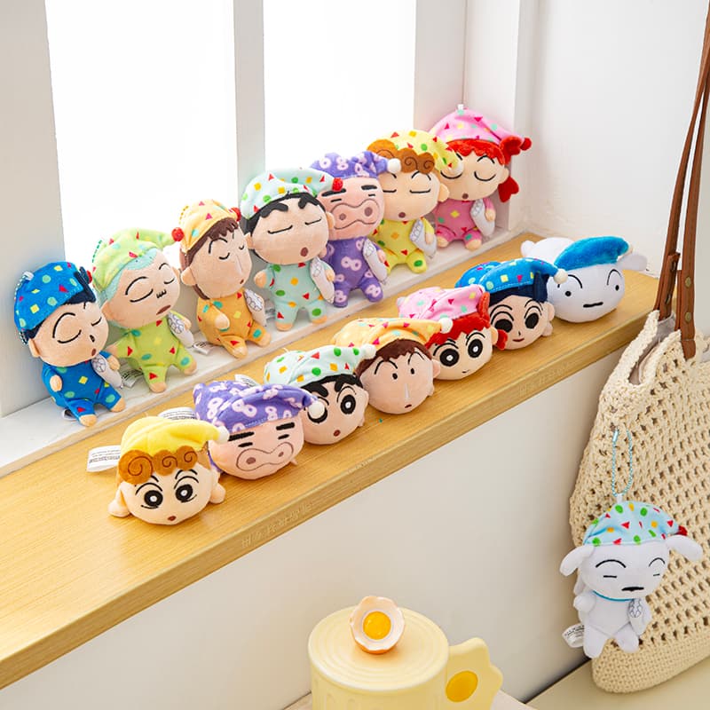Crayon Shinchan Пижамные Мягкие Брелоки-Игрушки Высота 10 см - изображение 9