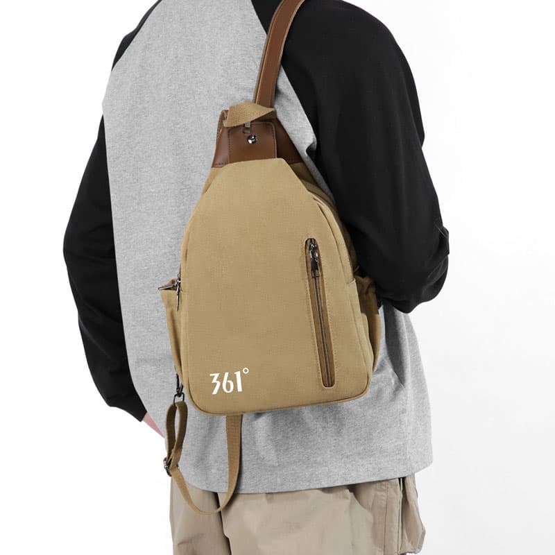 Нагрудная сумка 361° Слинг сумки Khaki Unisex - изображение 8