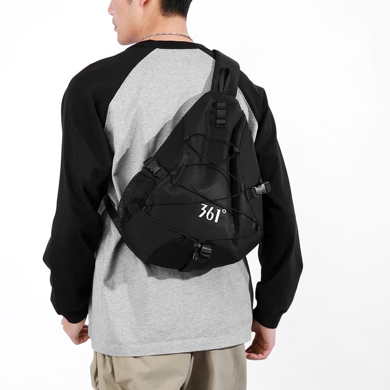 Нагрудная сумка 361° Слинг сумки Black Unisex - изображение 8