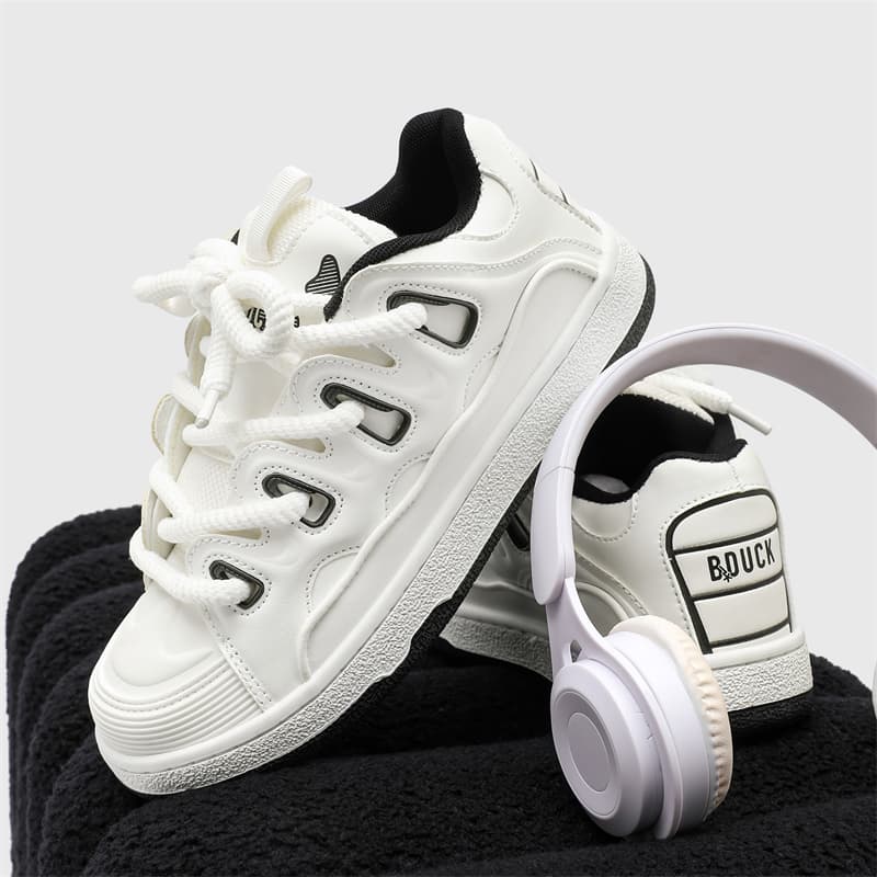 Кроссовки B.DUCK Fall Winter Urban German Army Trainers Collection Модный Белый Кроссовки - изображение 5