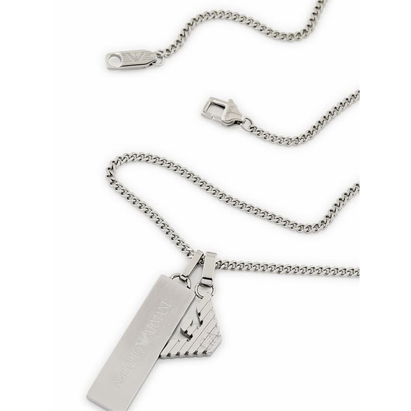 Ожерелье EMPORIO ARMANI Мужское ожерелье EGS3306040 - изображение 3