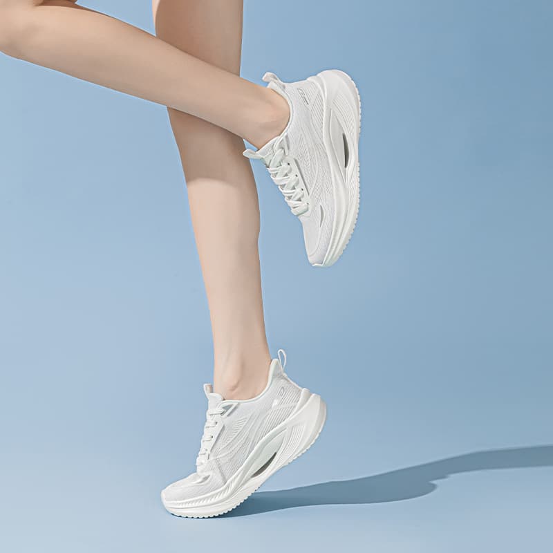Кроссовки для бега WARRIOR Low Топ Повседневные кроссовки для бега Women's White Серый - изображение 6