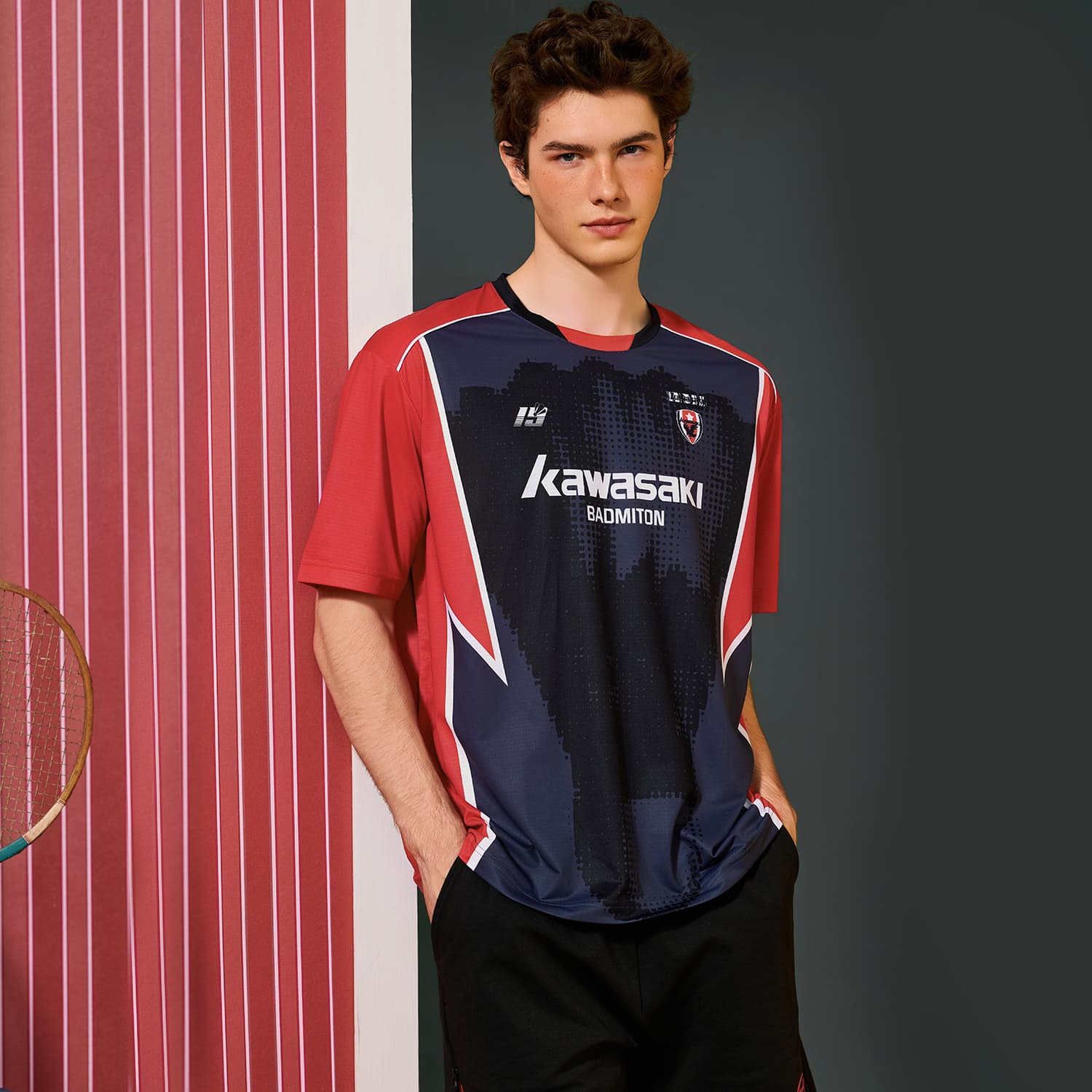 Кавасаки Match Clothing Collection Бадминтон Джерси Мужской - изображение 3
