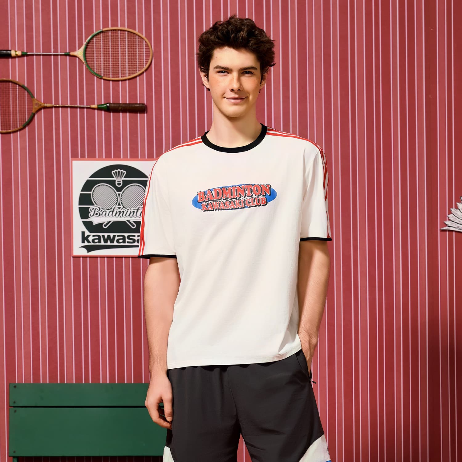 Kawasaki Vintage Collection Бадминтон Джерси Унисекс - изображение 2