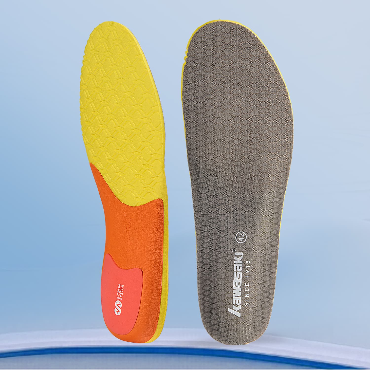 Kawasaki EVA+Pad+Fabric Insoles Unisex Кавасаки EVA+Pad+Ткань Стельки Унисекс - изображение 2