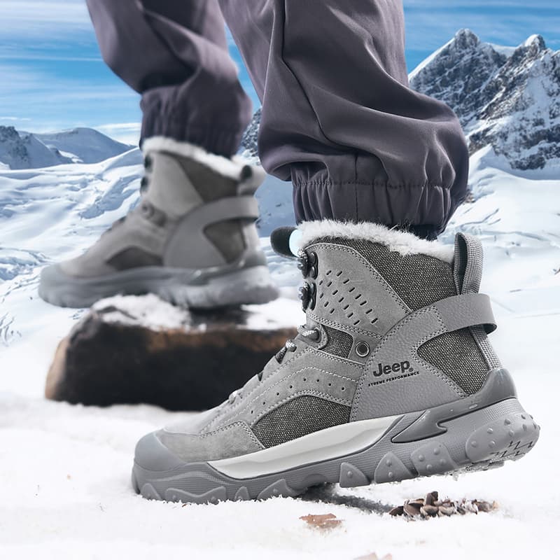 Ботинки зимние Jeep Snow Boots Grey - изображение 8