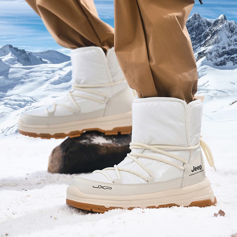Ботинки зимние Jeep Snow Boots White - изображение 8