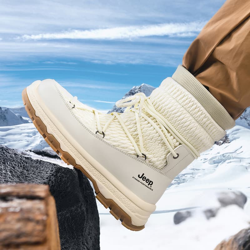 Ботинки зимние Jeep Snow Boots White - изображение 6