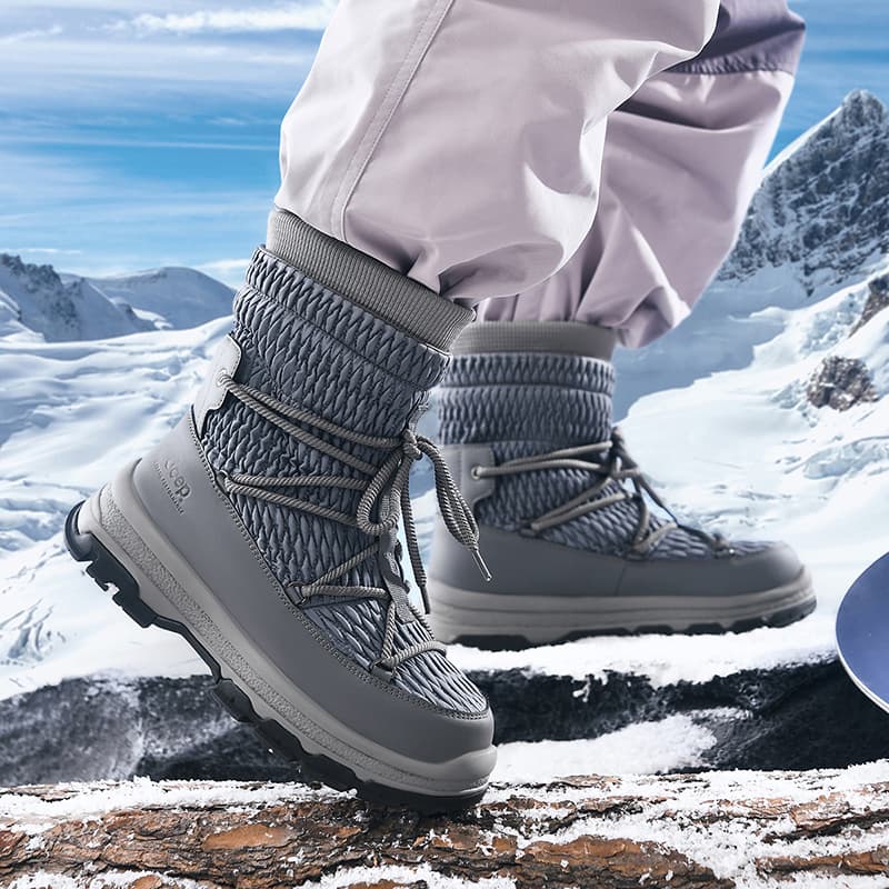 Ботинки зимние Jeep Snow Boots Gray - изображение 7