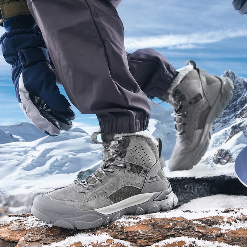 Ботинки зимние Jeep Snow Boots Grey - изображение 7