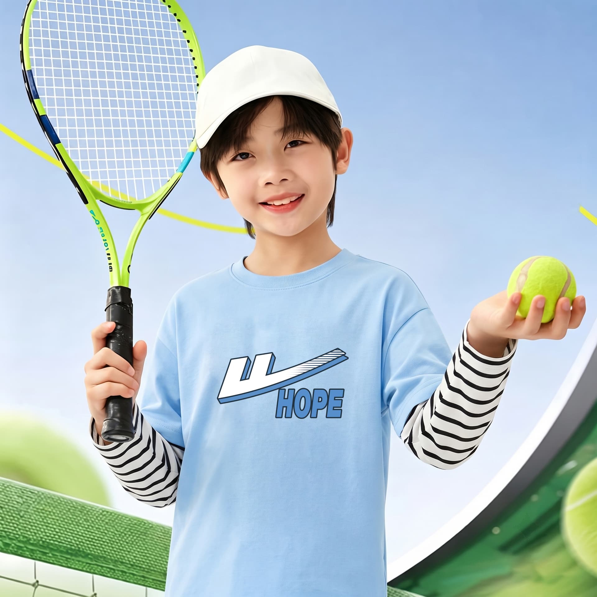 Футболка WARRIOR Синий H Hope Kids T-рубашки - изображение 2