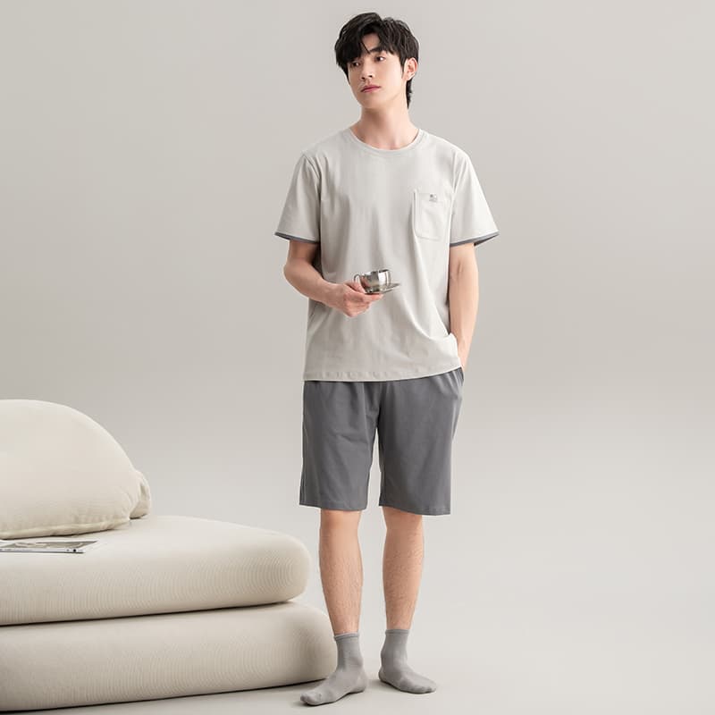 Пижама MIIOW Khaki Мужские Пижамные Комплекты - изображение 3