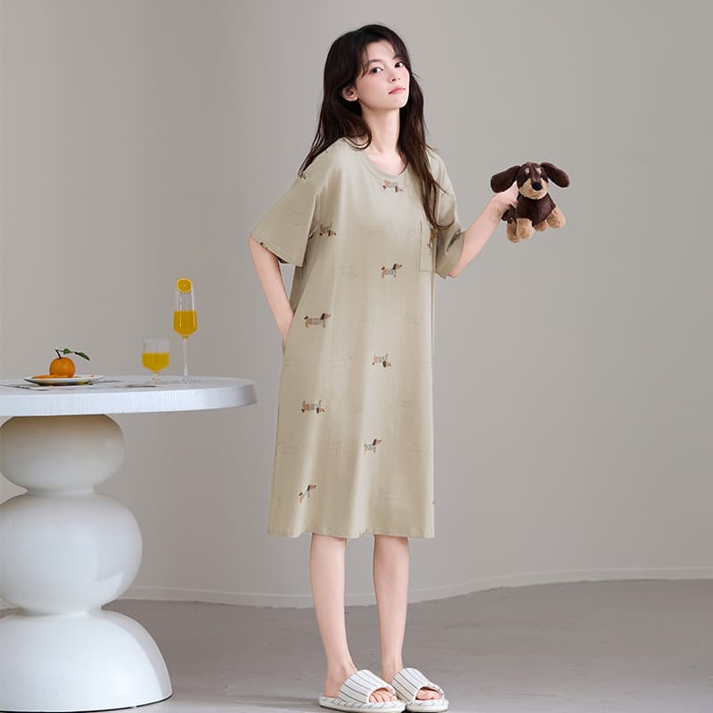 MIIOW Khaki Женские Ночные сорочки - изображение 6