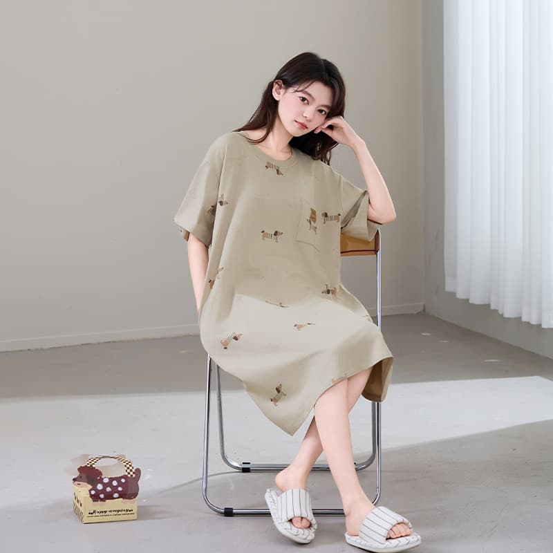 MIIOW Khaki Женские Ночные сорочки - изображение 4