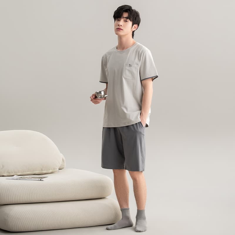 Пижама MIIOW Khaki Мужские Пижамные Комплекты - изображение 4
