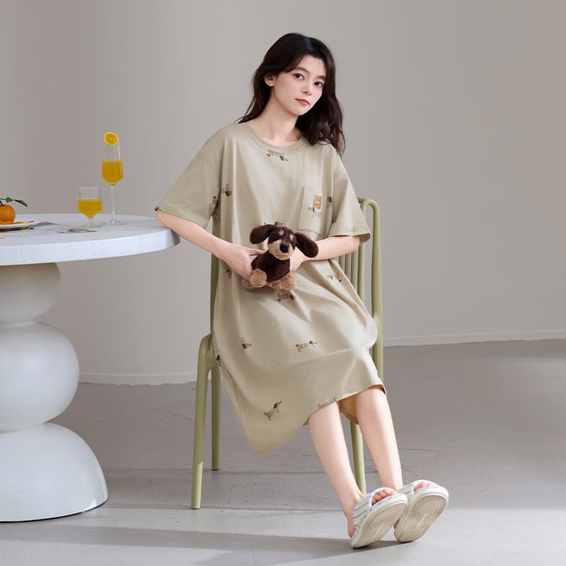 MIIOW Khaki Женские Ночные сорочки - изображение 5