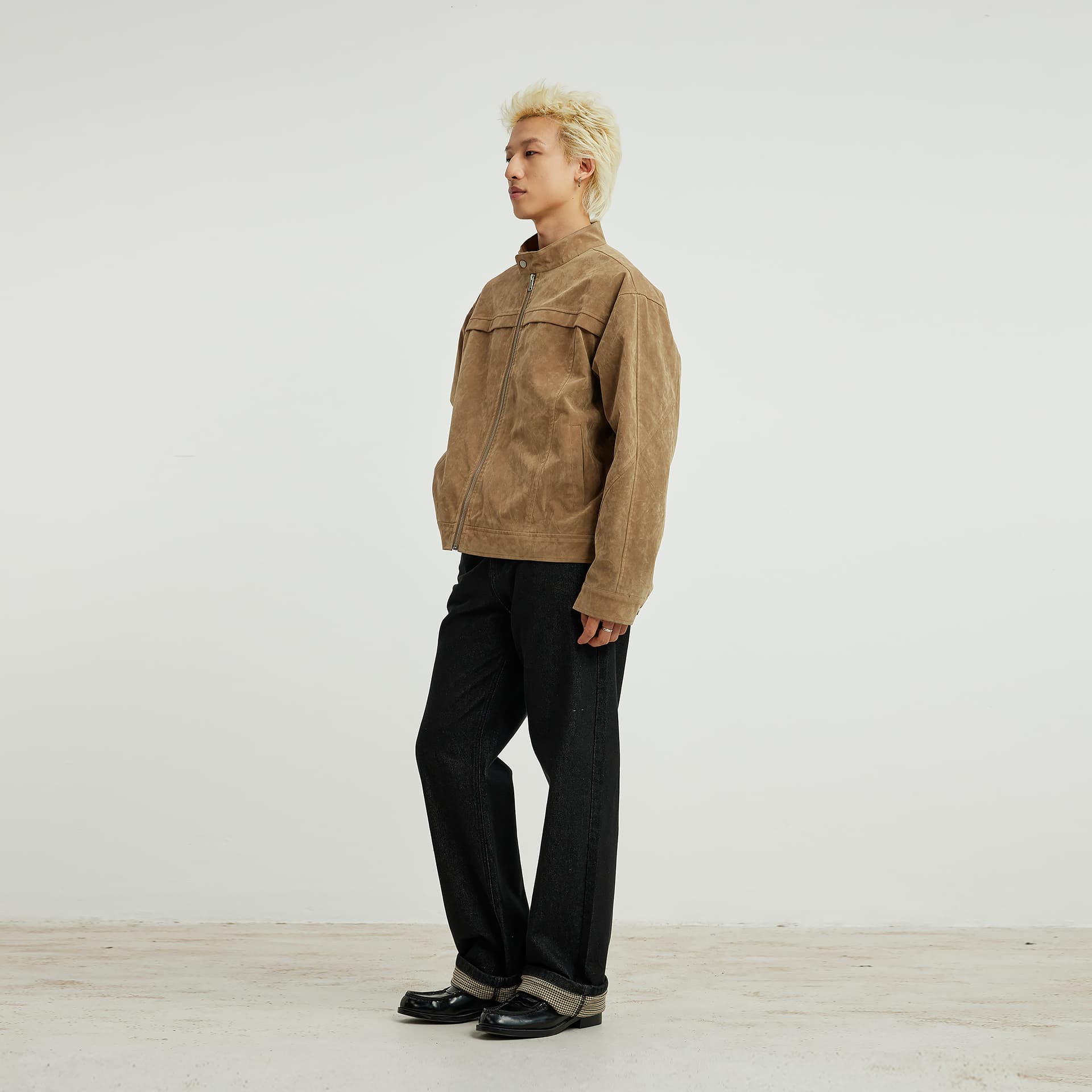 Штаны XINYINSU 25FW Джинсы Унисекс Парный - изображение 6