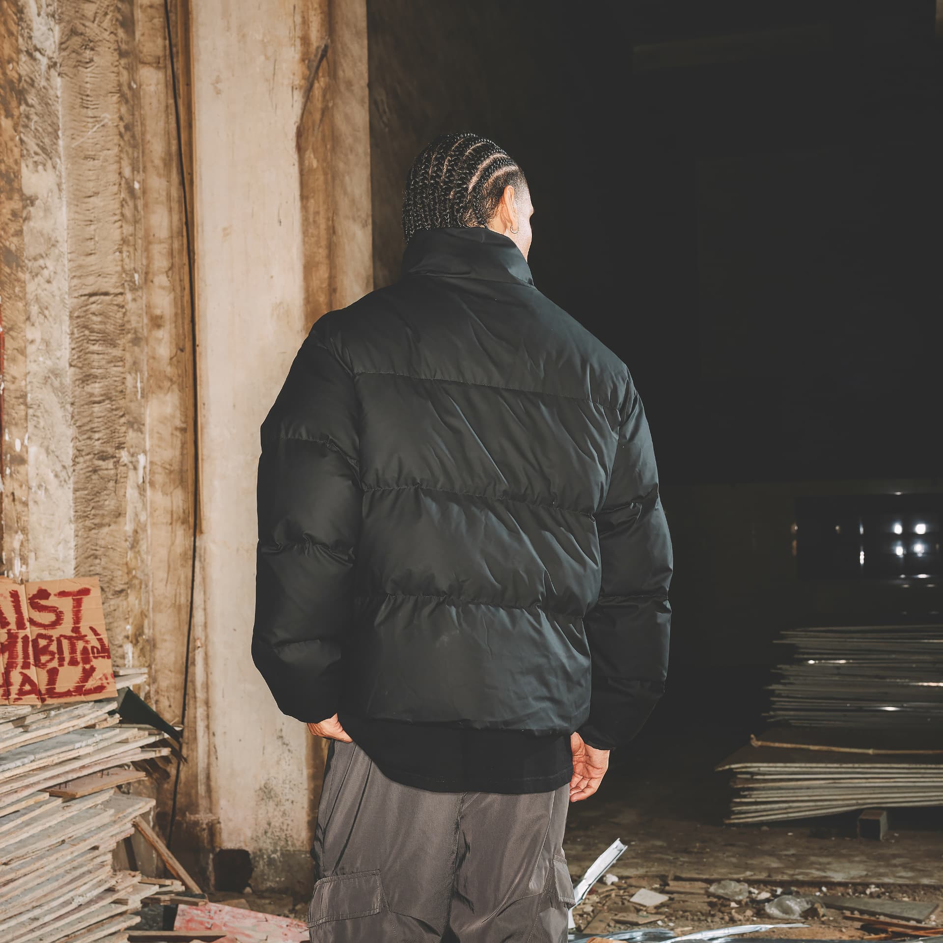 Зимняя куртка XINYINSU FW24 MIST EH Коллекция Пуховик Унисекс Сияющий Циан Черный - изображение 6