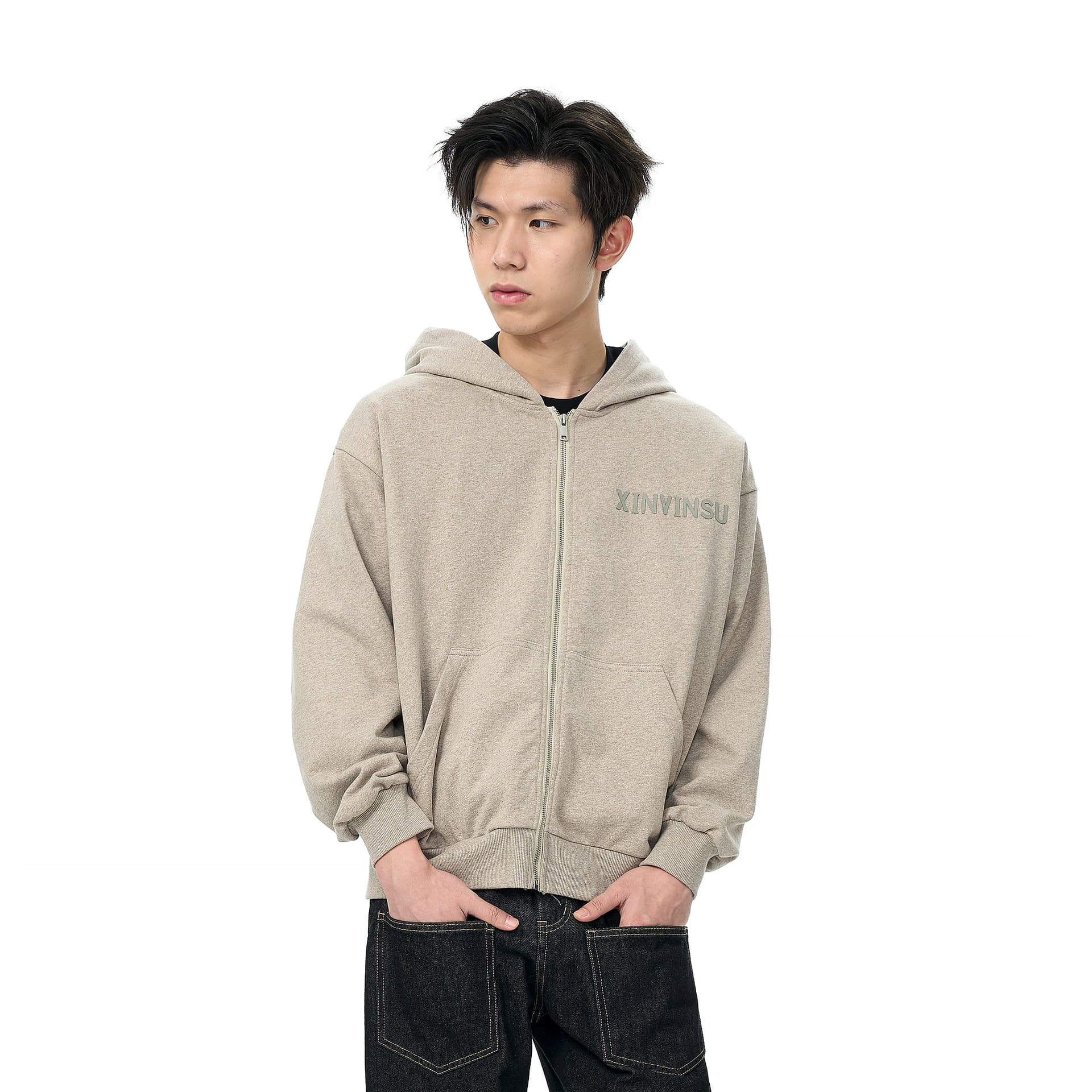 Худи XINYINSU 25FW Толстовка Унисекс - изображение 4