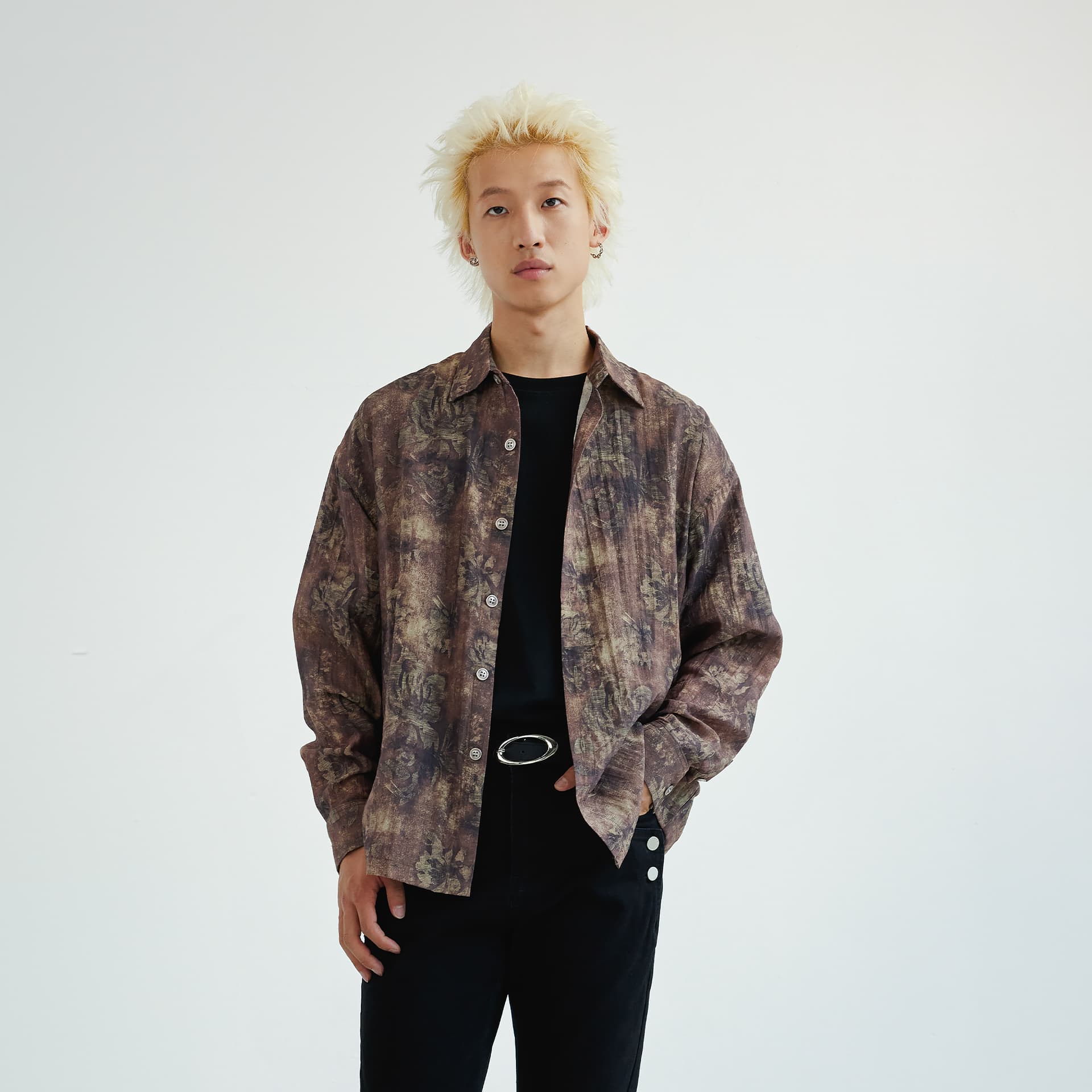 Рубашка XINYINSU 25FW Рубашка Унисекс Парный - изображение 3