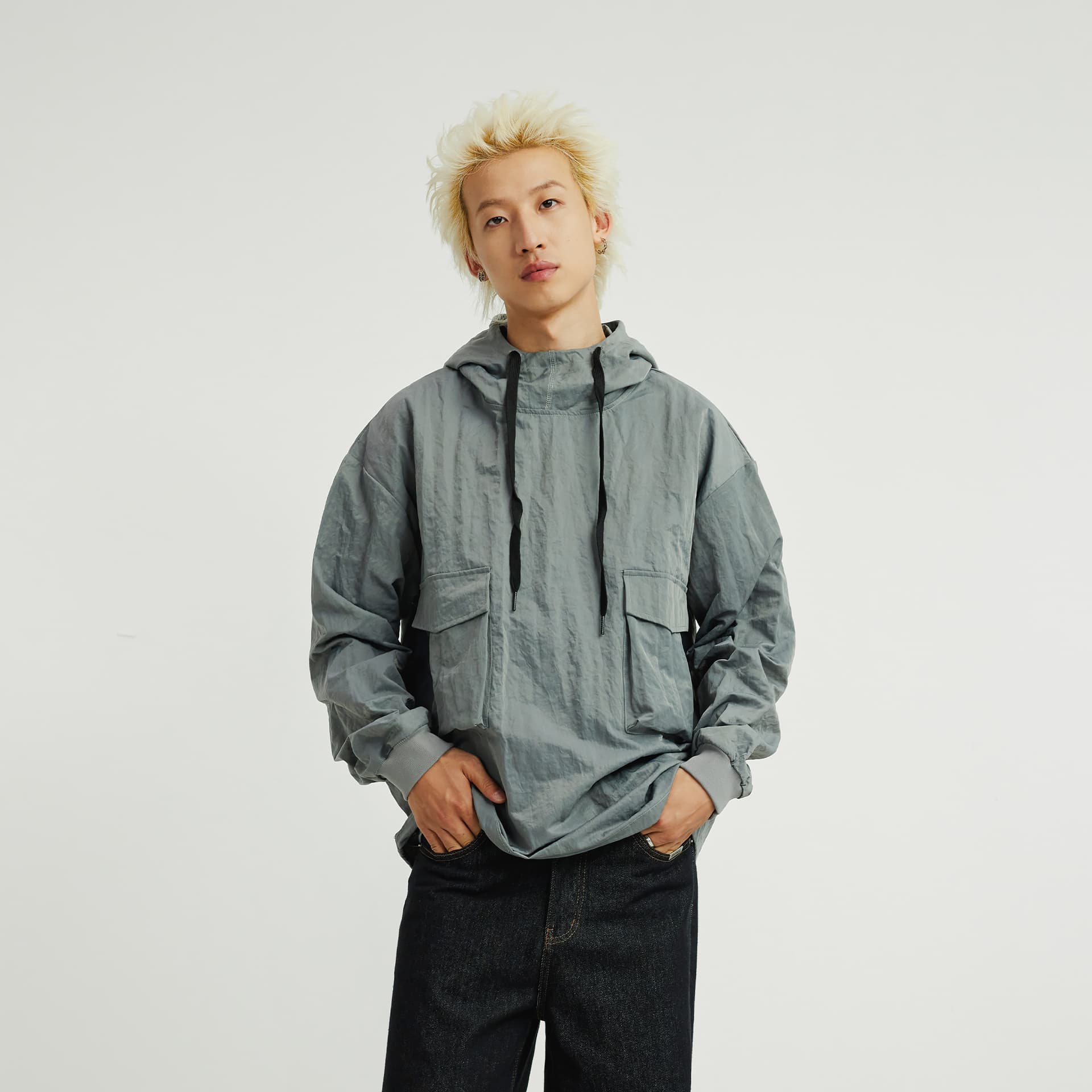 Худи XINYINSU 25FW Толстовка Унисекс - изображение 6
