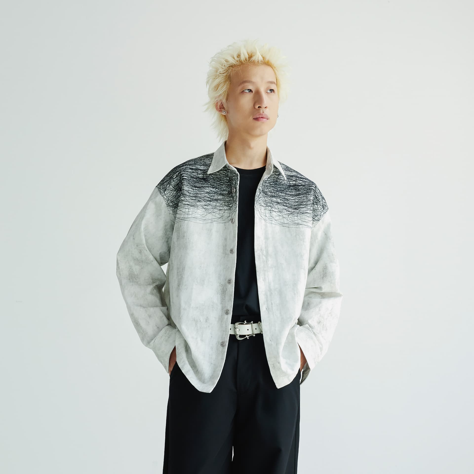 Рубашка XINYINSU 25FW Рубашка Унисекс Парный - изображение 3