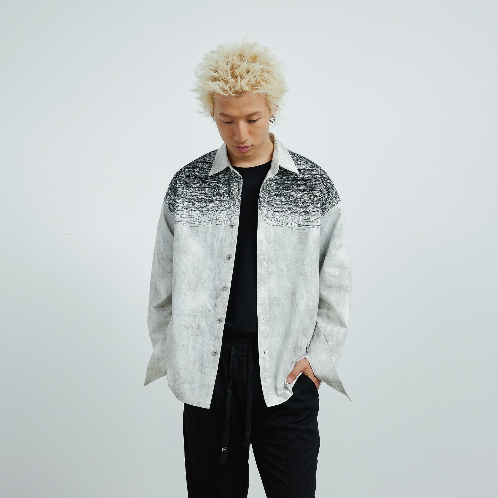 Рубашка XINYINSU 25FW Рубашка Унисекс Парный - изображение 4