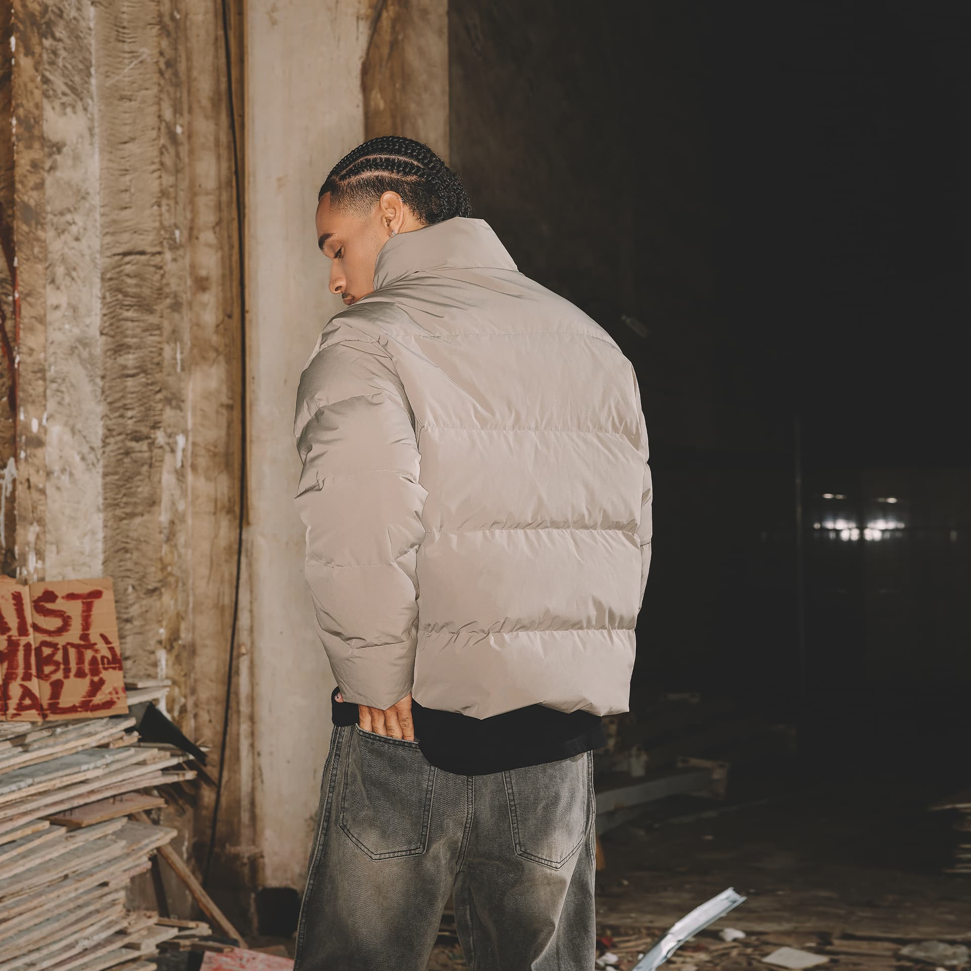 Зимняя куртка XINYINSU FW24 MIST EH Коллекция Пуховик Унисекс - изображение 3