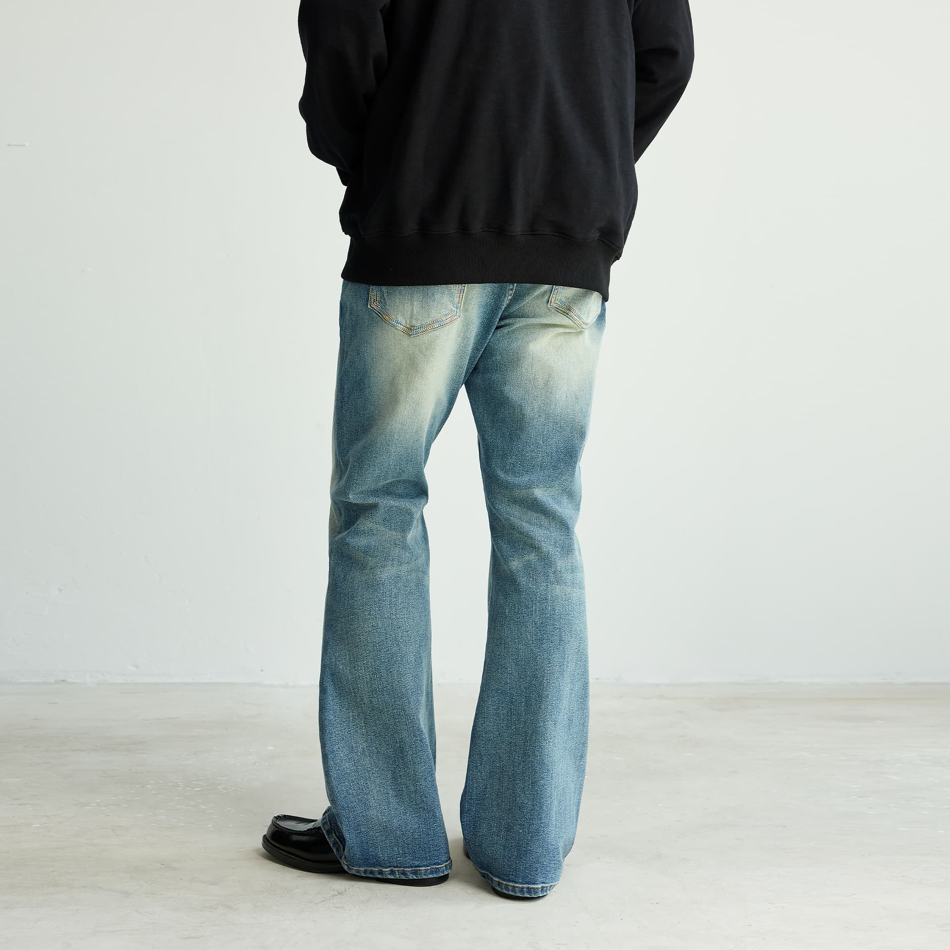 Штаны XINYINSU Blue Unisex Jeans XINYINSU Синий Унисекс Джинсы - изображение 7