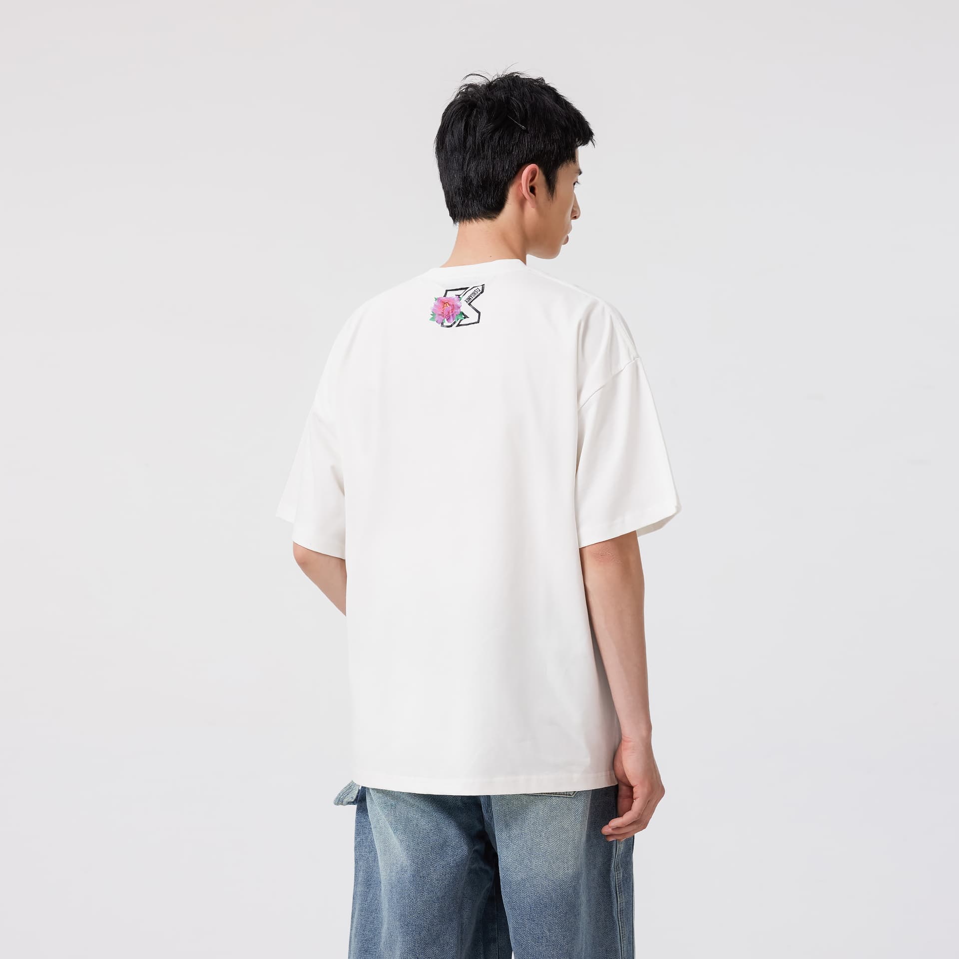 Футболка XINYINSU BLOOM X STREET T-рубашка мужская - изображение 4