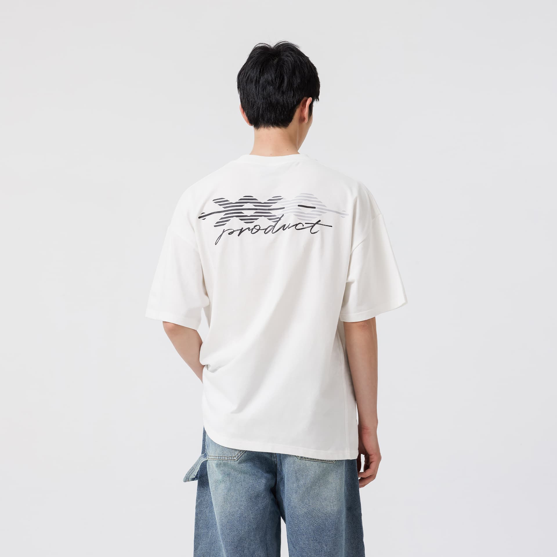 Футболка XINYINSU 25SS T-Shirt Унисекс Белый - изображение 3